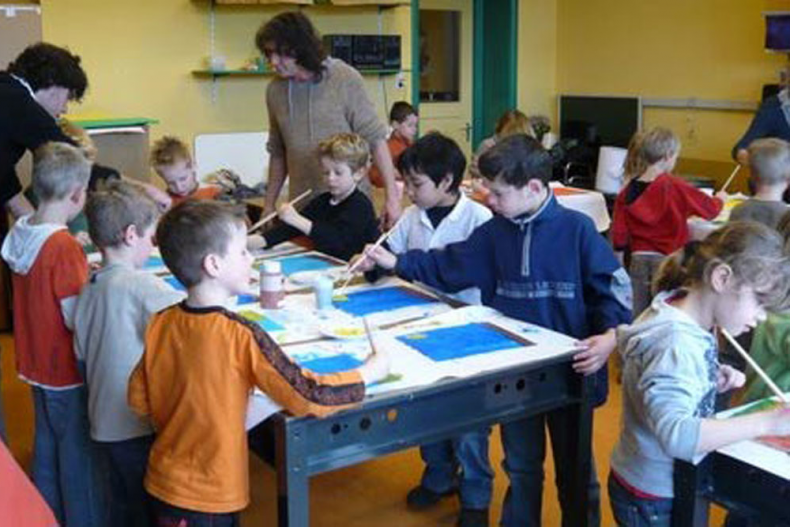 Afrikaanse schilderijen maken