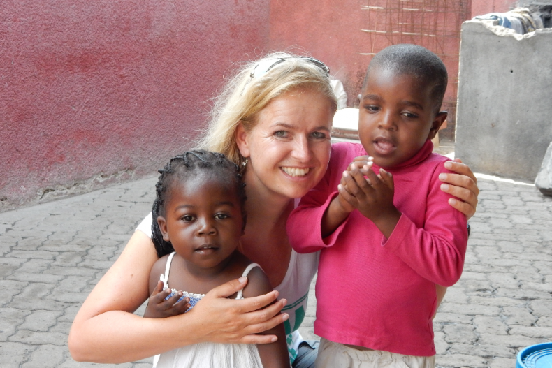Ineke de Wilde in het Opvanghuis